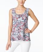 Style & Co. Paisley Printed Tank Blouse, Only At Macy's