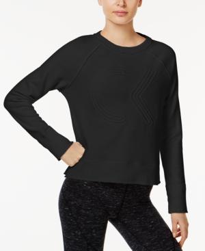 Calvin Klein Performance Cotton Cropped Logo Sweatshirt
