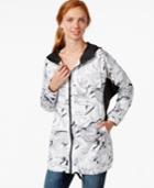 Dkny Jeans Windstorm-print Zip-front Parka