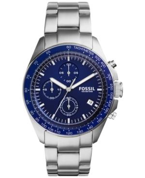 Fossil Men's Chronograph Sport 54 Stainless Steel Bracelet Watch 44mm Ch3030
