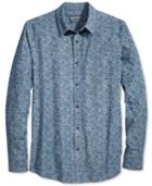 American Rag Men's Chambray Floral-print Shirt, Only At Macy's