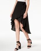 Beauty And The Beast Juniors' High-low Wrap Skirt