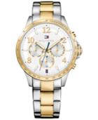 Tommy Hilfiger Women's Sophisticated Sport Two-tone Stainless Steel Bracelet Watch 38mm 1781644