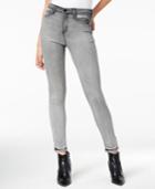 William Rast Sculpted High-rise Gray Wash Skinny Jeans