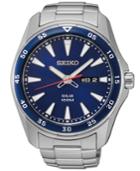 Seiko Men's Solar Sport Stainless Steel Bracelet Watch 43mm