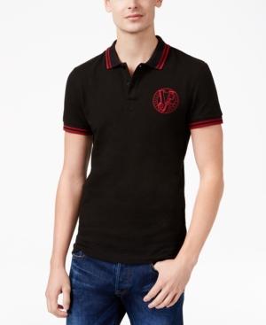 Versace Jeans Men's Contrast-trim Polo