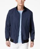Calvin Klein Men's Insignia Stripe Full-zip Jacket