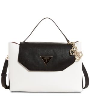 Guess Jade Top Handle Flap Satchel