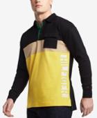 Tommy Hilfiger Denim Men's Peter Oversized Colorblocked Logo-print Pocket Polo