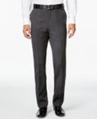 Ryan Seacrest Distinction Modern Fit Gray Birdseye Pants, Only At Macy's