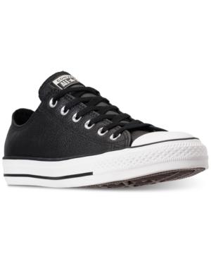 Converse Unisex Chuck Taylor Ox Leather Casual Sneakers From Finish Line