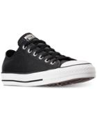 Converse Unisex Chuck Taylor Ox Leather Casual Sneakers From Finish Line