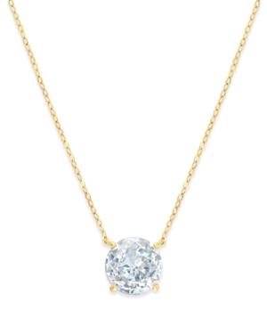 Eliot Danori 18k Gold-plated Crystal Pendant Necklace
