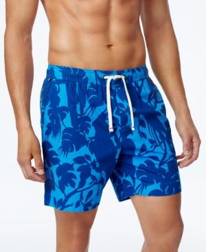 Tommy Hilfiger Men's Skylark Botanical-print Drawstring Shorts