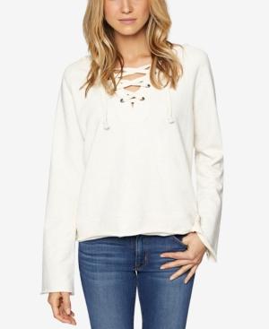 Sanctuary Bailey Cotton Lace-up Hoodie