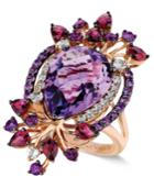 Le Vian Crazy Collection Multi-stone Ring In 14k Strawberry Rose Gold (8 Ct. T.w.)