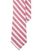 Lauren Ralph Lauren Men's Seasonal Red Stripe Tie