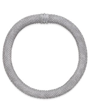 Diamond Dewdrop Collar Necklace (5/8 Ct. T.w.) In Sterling Silver