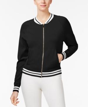Grace Elements Knit Bomber Jacket