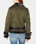Reason Faux-fur Moto Jacket