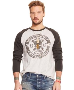 Denim & Supply Ralph Lauren Graphic Baseball T-shirt