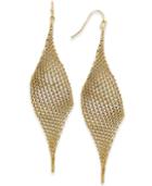 Inc International Concepts Mesh Drop Earrings, Created For Macy's