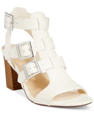 Bar Iii Kara Block-heel City Sandals, Only At Macy's Women's Shoes