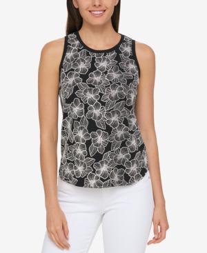 Tommy Hilfiger Printed Tank Top, Created For Macy's