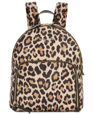 Kate Spade New York Watson Lane Leopard Hartley Small Backpack