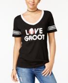 Marvel Juniors' Love Groot Graphic T-shirt