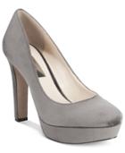 Inc International Concepts Women's Anton Velvet Platform Pumps, Only At Macy's Women's Shoes