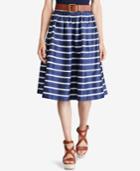 Polo Ralph Lauren Striped A-line Skirt