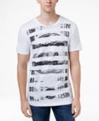 Ring Of Fire Men's Dollar Stripe Graphic-print Cotton T-shirt, Only At Macy's