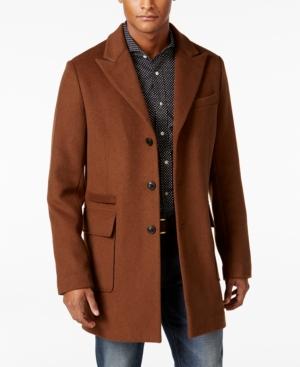 Sean John Men's Camel Topcoat