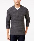Alfani Men's Regular Fit Baseball-collar Sweater, Only At Macy's