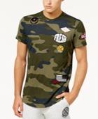 American Rag Men's Patches Camo T-shirt, Created For Macy's