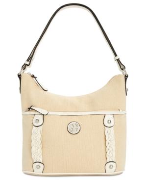 Giani Bernini Braided Linen Hobo, Created For Macy's