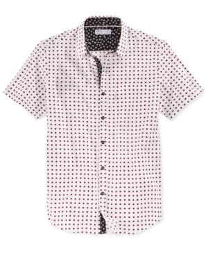 Level 10 Men's Geometric Short-sleeve Shirt