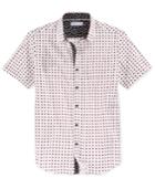 Level 10 Men's Geometric Short-sleeve Shirt