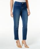 Style & Co. Split-hem Bliss Wash Skinny Jeans, Only At Macy's
