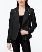 Calvin Klein Asymmetrical Zip Moto Jacket
