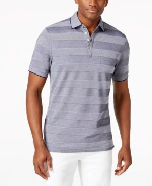 Club Room Birdseye Striped Polo, Only At Macy's