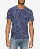Calvin Klein Jeans Men's Beach Tie-dyed Henley