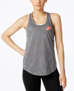 Nike Run Beyond Racerback Printed Tank Top