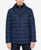 Calvin Klein Men's Notched-lapel Puffer Jacket