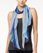 Inc International Concepts Painted Stripe Scarf, Only At Macy's