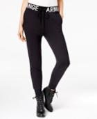Armani Exchange Printed-waist Jogger Pants