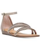 Carlos By Carlos Santana Tempo Embellished Flat Sandals Women's Shoes