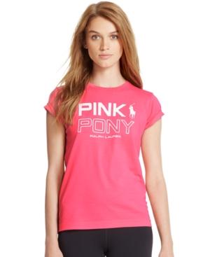 Polo Ralph Lauren Pink Pony Graphic Tee