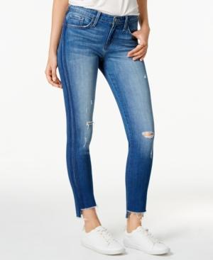 Flying Monkey Ripped Tuxedo-stripe Skinny Jeans